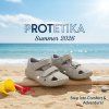Protetika - barefoot  polootvorené topánky RIK grey