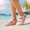 Protetika - barefoot polootvorené topánky TAFI pink uni