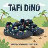 Protetika - barefoot polootvorené topánky TAFI dino