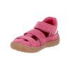 Protetika - barefoot polootvorené topánky DIZY fuxia