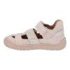 Protetika - barefoot polootvorené topánky DIZY light pink