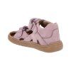 Protetika - barefoot polootvorené topánky HANA purple
