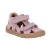 Protetika - barefoot polootvorené topánky HANA purple