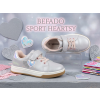 Tenisky BEFADO SPORT HEARTSY 514XY496 - strieborná