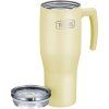 Thermos Refreshing - termohrnček s madlom a slamkou - matná vanilková