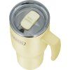Thermos Refreshing - termohrnček s madlom a slamkou - matná vanilková