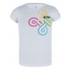 Kilpi THEA-K detské dievčenské tričko  biela