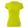 Dámske športovné tričko ADLER Fantasy neon 14090 žltá