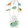 Súprava dekorácií na cupcaky Dino Roars - 6 ks