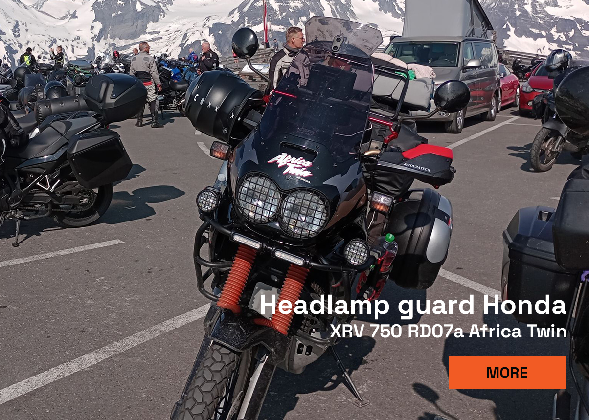 Headlamp guard Honda XRV 750 RD07a Africa Twin