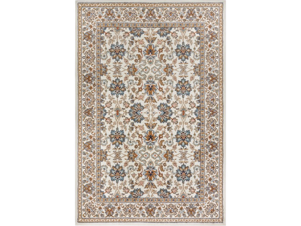 Kusový koberec Luxor 105636 Saraceni Cream Multicolor (Rozměry koberců 57x90)