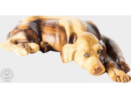Hlídací pes, dřevěná figura Jenny