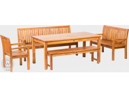 GIOVANNI SET I - sestava z teaku Nika