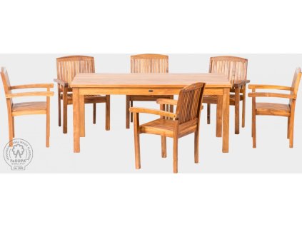 Zahradní sezení z masivu Olga