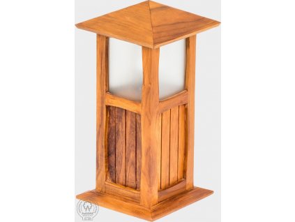 Dřevěná zahradní lampa Déborah