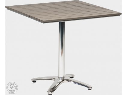 Venkovní stůl pro hotely a restaurace čtvercová deska Esperanza