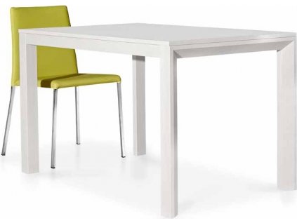 Jídelní stůl bílý - rozkládací 110x70