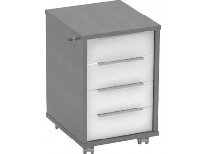 kontajner rioma 30 grafit biela