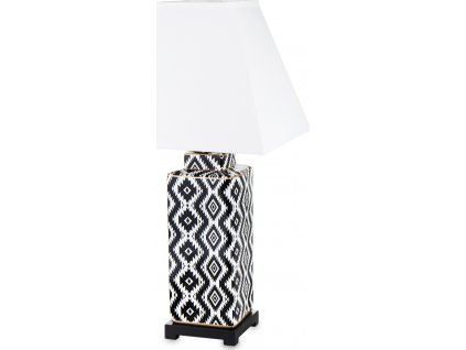 Lampa s černobílým vzorem 137536