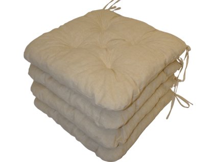 Sedák UNI Maxi barva béžový melír - set 4 kusy