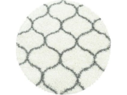 Kusový koberec Salsa Shaggy 3201 cream kruh (Rozměry koberců 80x80 (průměr) kruh)