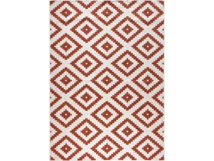 Kusový koberec Twin-Wendeteppiche 103130 terra creme – na ven i na doma (Rozměry koberců 80x150)