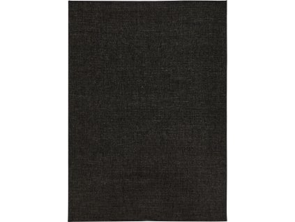 Kusový koberec Twin-Wendeteppiche 103096 black cream – na ven i na doma (Rozměry koberců 80x150)