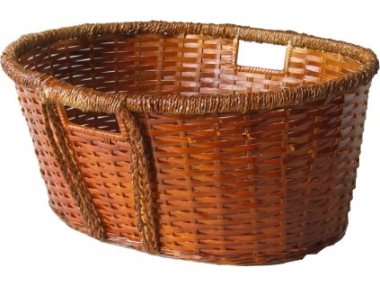 Prádelní koš z přírodního bambusu