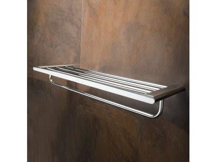 ORGANIC: Polička na ručníky s hrazdou