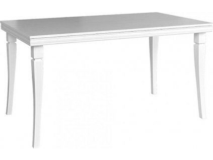 Jídelní stůl, rozkládací, sosna andersem, 160-203x90 cm, KORA
