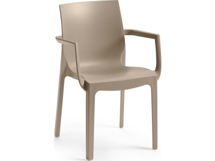 Křeslo EMMA ARMCHAIR- taupe