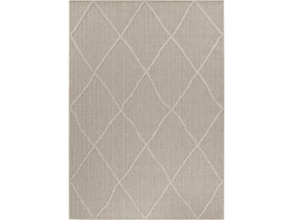 Kusový koberec Patara 4952 Beige – na ven i na doma (Rozměry koberců 80x150)