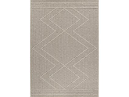 Kusový koberec Patara 4954 Beige – na ven i na doma (Rozměry koberců 80x150)