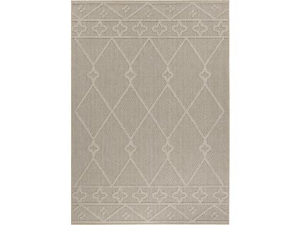 Kusový koberec Patara 4955 Beige – na ven i na doma (Rozměry koberců 80x150)