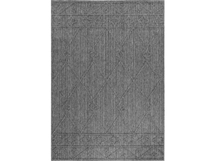 Kusový koberec Patara 4955 Grey – na ven i na doma (Rozměry koberců 80x150)