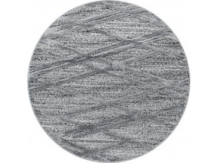 Kusový koberec Pisa 4706 Grey kruh (Rozměry koberců 80x80 (průměr) kruh)