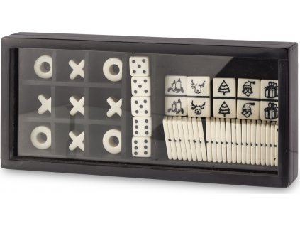 Stolní hra Hra Tic Tac Toe a Domino 154384