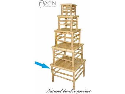 Odkládací stolek bambus