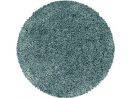 Kusový koberec Sydney Shaggy 3000 aqua kruh (Rozměry koberců 80x80 (průměr) kruh)