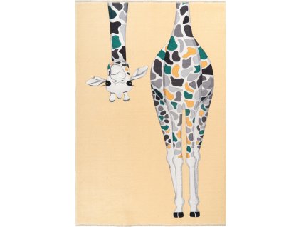 Kusový koberec My Greta 602 giraffe (Rozměry koberců 115x170)