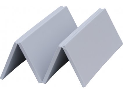 Skládací žíněnka Scarlett Dáša - URB – šedá, 200 x 140 x 4 cm