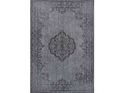 Kusový koberec Twin Supreme 105424 Cebu Night Silver – na ven i na doma (Rozměry koberců 160x230)