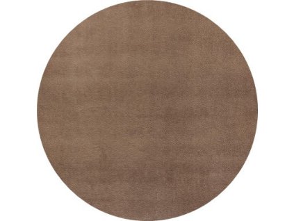 Kusový koberec Fancy 103008 Braun - hnědý kruh (Rozměry koberců 133x133 (průměr) kruh)