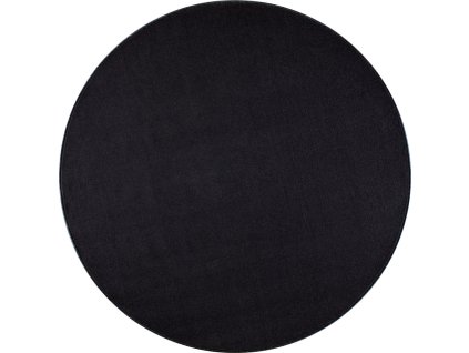 Kusový koberec Nasty 102055 Schwarz kruh (Rozměry koberců 133x133 (průměr) kruh)