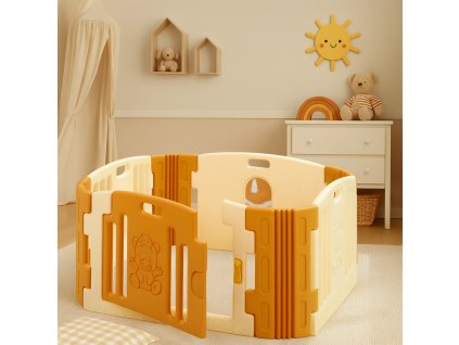 1120 plastova ohradka scarlett meda bezova 116 x 116 cm