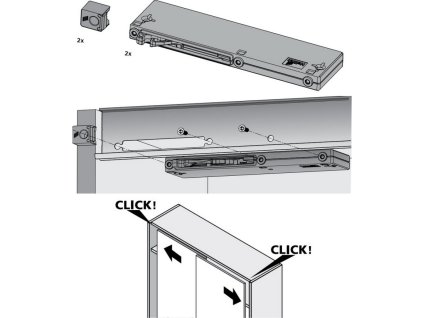 Tichý dojezd ke skříním WENECJA a ROMA