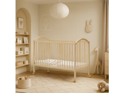5429 detska postylka s vyndavacimi prickami scarlett alenka prirodni eco borovice 120 x 60 cm