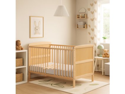 268 1 detska postylka 2v1 scarlett kacper borovice prirodni 140 x 70 cm