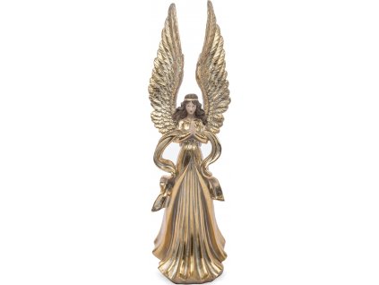 Figurka anděl zlatý 133319