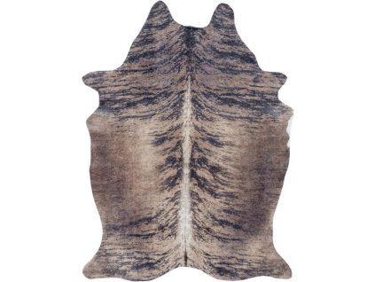 Kusový koberec Etosha 4115 brown (tvar kožešiny) (Rozměry koberců 100x135 tvar kožešiny)